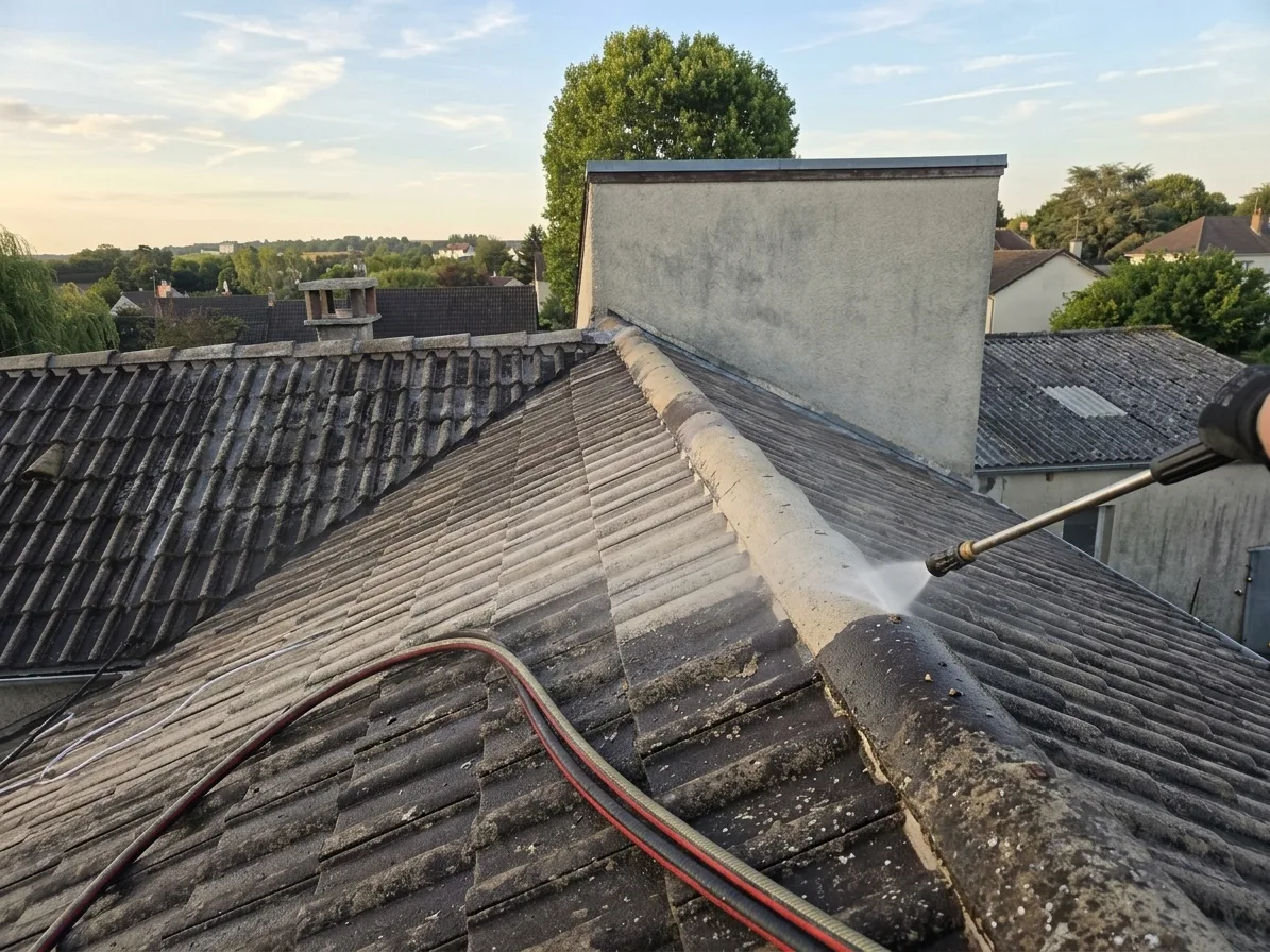 Nettoyage de toiture à Moissy-Cramayel