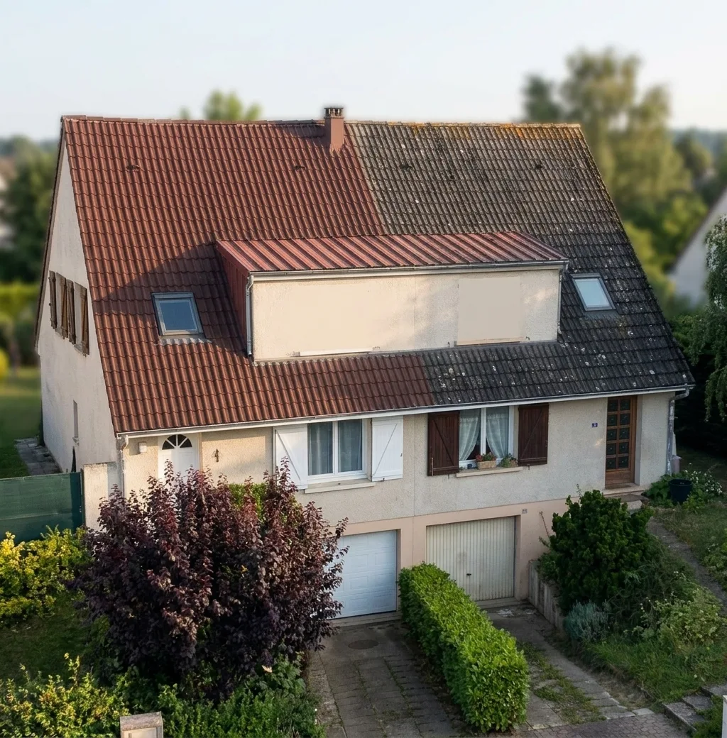 Nettoyage de toiture à Moissy-Cramayel